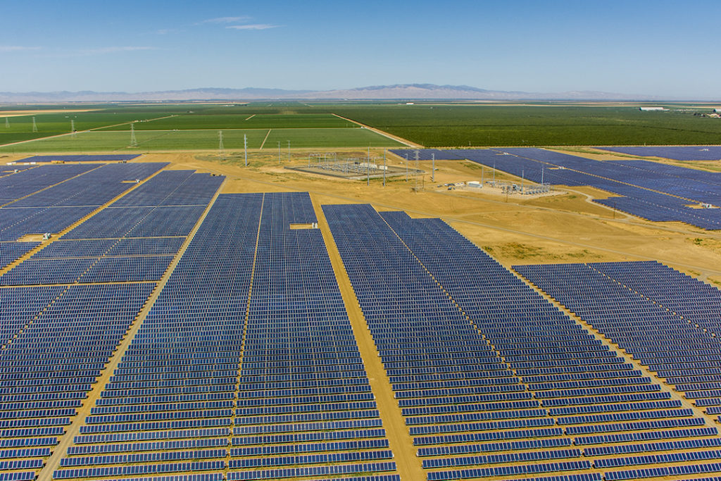 Mustang solar PV project photo